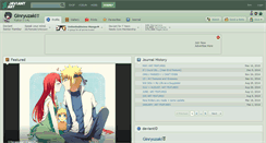 Desktop Screenshot of ginryuzaki.deviantart.com