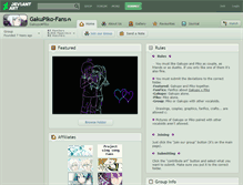 Tablet Screenshot of gakupiko-fans.deviantart.com