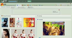 Desktop Screenshot of caio.deviantart.com