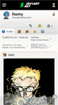 Mobile Screenshot of foomy.deviantart.com