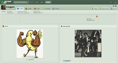 Desktop Screenshot of irongasm.deviantart.com