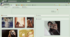 Desktop Screenshot of camille25.deviantart.com