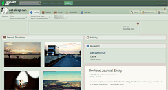 Desktop Screenshot of eat-sleep-run.deviantart.com
