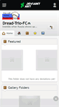 Mobile Screenshot of dread-trio-fc.deviantart.com