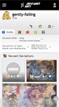 Mobile Screenshot of gently-falling.deviantart.com