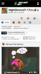 Mobile Screenshot of nightshrowd7-17.deviantart.com