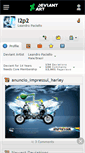 Mobile Screenshot of l2p2.deviantart.com