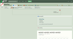 Desktop Screenshot of melonpup.deviantart.com