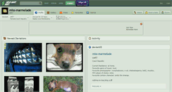 Desktop Screenshot of miss-marmelade.deviantart.com