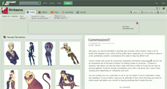 Desktop Screenshot of kiwisaurus.deviantart.com