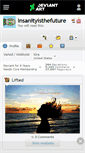Mobile Screenshot of insanityisthefuture.deviantart.com