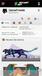 Mobile Screenshot of gamefreekk.deviantart.com
