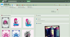 Desktop Screenshot of cocker-art.deviantart.com