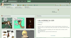 Desktop Screenshot of mayqueen02.deviantart.com