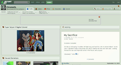 Desktop Screenshot of chromegl.deviantart.com
