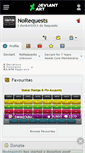 Mobile Screenshot of norequests.deviantart.com