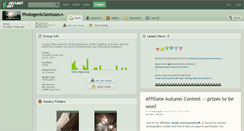 Desktop Screenshot of photogenicgeniuses.deviantart.com
