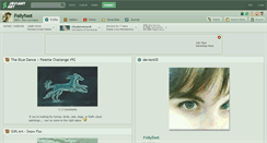 Desktop Screenshot of follyfoot.deviantart.com