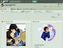 Tablet Screenshot of dreamangel-ren.deviantart.com