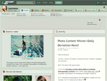 Tablet Screenshot of laumoon.deviantart.com