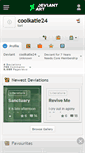 Mobile Screenshot of coolkatie24.deviantart.com
