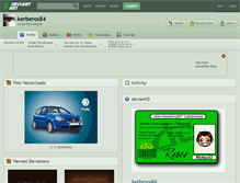 Tablet Screenshot of kerberos84.deviantart.com