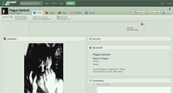Desktop Screenshot of plague-darkart.deviantart.com