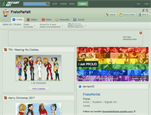 Tablet Screenshot of fraiseparfait.deviantart.com