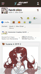 Mobile Screenshot of hawk-silex.deviantart.com