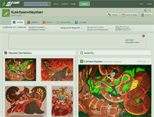 Tablet Screenshot of kuskitasewmayekan.deviantart.com