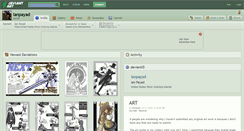 Desktop Screenshot of ianpayad.deviantart.com