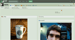 Desktop Screenshot of hackler.deviantart.com