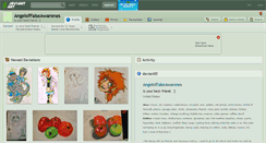 Desktop Screenshot of angeloffalseawarenes.deviantart.com