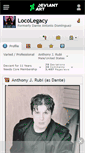 Mobile Screenshot of locolegacy.deviantart.com