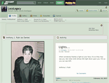 Tablet Screenshot of locolegacy.deviantart.com