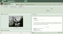 Desktop Screenshot of fraggedlocust.deviantart.com