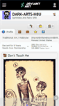 Mobile Screenshot of dark-arts-h8u.deviantart.com