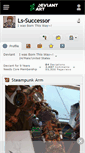 Mobile Screenshot of ls-successor.deviantart.com