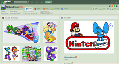 Desktop Screenshot of nintendrawer.deviantart.com