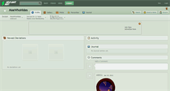 Desktop Screenshot of moewhohides.deviantart.com