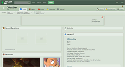 Desktop Screenshot of chizoustar.deviantart.com