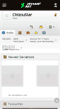 Mobile Screenshot of chizoustar.deviantart.com