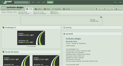 Desktop Screenshot of konfusion-designs.deviantart.com