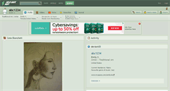 Desktop Screenshot of abc1234.deviantart.com