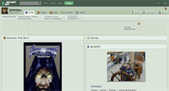 Desktop Screenshot of grimgary.deviantart.com