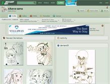 Tablet Screenshot of aikawa-sama.deviantart.com