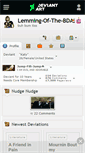Mobile Screenshot of lemming-of-the-bda.deviantart.com