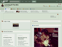 Tablet Screenshot of lemming-of-the-bda.deviantart.com