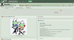 Desktop Screenshot of irken-elite.deviantart.com