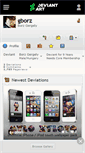 Mobile Screenshot of gborz.deviantart.com